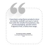 Buy Qurez Lavender and Keratin Shampoo Bar, 65 gm , Vegan and handcrafted - Purplle