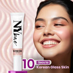 Buy Good Vibes x NY Bae Strobe & De-Tan Radiance Kit | Good Vibes Ubtan De Tan Glow Face Wash(150g)| De-Tan Glow Night Cream Ubtan (50g)| NY Bae PRO Strobe Cream Pink Topaz (12)| Glowing Skin | Korean Glow - Purplle