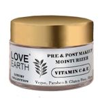 Buy Love Earth Pre & Post Makeup Face Moisturizer for Skin Hydration 50gm - Purplle