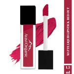 Buy Aravi Organic Soft Pink Matte Long Stay Lipstick - Matte Liquid Lipstick With Almond Oil & Vitamin E - Waterproof & Ultra Smooth - 1.5 ml (Red Out) - Purplle