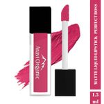 Buy Aravi Organic Soft Pink Matte Long Stay Lipstick - Matte Liquid Lipstick With Almond Oil & Vitamin E - Waterproof & Ultra Smooth - 1.5 ml (Perfect Boss) - Purplle