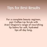Buy Aravi Organic Coffee Lip Scrub For Brightening Dark Lips With Caffeine, Shea Butter & Cocoa Butter - For Dark,Chapped & Pigmented Lips - For Men and Women - 15 gm - Purplle