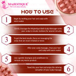 Buy Majestique Body Bath Silicone Shampoo Massager, Head Care Massage Brush for Shampoo, Stress & Tension Relief - Large / Multicolor 2 Pcs - Purplle