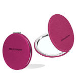 Buy Majestique Round Pocket Makeup Mirror, 1X/2X Magnifying Foldable Mirror with Compact Size - 1 Pcs / Multicolor - Purplle