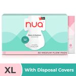 Buy Nua Complete Comfort XL Pads (with Disposal covers) - Pack of 50 - Purplle