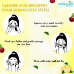 Buy Everyuth Naturals Brightening Lemon & Cherry Face Wash (150 g) Tube - Purplle