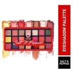 Buy Mattlook Salt N Paper Ultra Professional Eyeshadow Palette, Multicolor , 21gm - Purplle