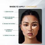 Buy Half N Half HD-Pro Face Makeup Concealer, Natural (8 gm) - Purplle