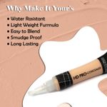 Buy Half N Half HD-Pro Face Makeup Concealer, Natural (8 gm) - Purplle