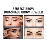 Buy Matt look Perfect Brow Duo-Shade Brow Powder, Eyebrow Palette, Eye Makeup, Mutlicolor-3 (8gm) - Purplle