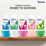 Buy Rexona Powder Dry Underarm Roll On Deodorant For Women, 50 ml - Purplle