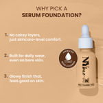 Buy NY Bae 3 IN 1 Serum Foundation - Cool Toffee 11 (30 ml) | Infused with Primer | Moisturising I Glowing Korean Skin I Celeb Glow | Dewy Makeup | Evens Skin Tone | Ultra Glow - Purplle