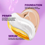 Buy NY Bae 3 IN 1 Serum Foundation - Cool Toffee 11 (30 ml) | Infused with Primer | Moisturising I Glowing Korean Skin I Celeb Glow | Dewy Makeup | Evens Skin Tone | Ultra Glow - Purplle