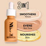 Buy NY Bae 3 in 1 Serum Foundation with Primer I Moisturising I Glowing Korean Skin I Warm Sand 05 (30 ml) - Purplle