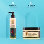 Buy Pilgrim Healthy Hair Duo 1 (Hair Smoothening Shampoo (200 ml) + Smoothening Hair Mask (200 ml) - Purplle