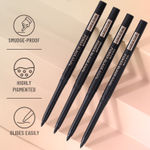 Buy Swiss Beauty You & Eye Power Black Kajal Twin Pack | 24 Hrs Stay Long Lasting Kajal with easy to glide application | Smudge proof and Waterproof | Creamy Texture | Pack of 2 , Qty | - Purplle