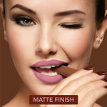 Buy Blue Heaven Cookie & Souffle Matte Lipstick for Women, Long lasting Liquid lipstick, Enriched with Cocoa Butter & Rosehip Oil, Softening & Nourishing Lip color - Sunset Ganache, 3.2 ml - Purplle