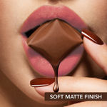 Buy Blue Heaven Cookie & Crush Matte Lipstick for Women, Long lasting lipstick, Enriched with Cocoa Butter & Rosehip oil, Softening and Nourishing Lipstick - Candy Treats, 3.4 gm - Purplle