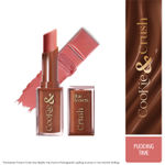 Buy Blue Heaven Cookie & Crush Matte Lipstick for Women, Long lasting lipstick, Enriched with Cocoa Butter & Rosehip oil, Softening and Nourishing Lipstick - Pudding Time, 3.4 gm - Purplle