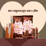 Buy Blue Heaven Cookie & Crush Matte Lipstick for Women, Long lasting lipstick, Enriched with Cocoa Butter & Rosehip oil, Softening and Nourishing Lipstick - Dark Chocolate, 3.4 gm - Purplle
