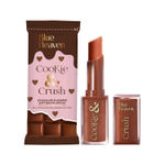 Buy Blue Heaven Cookie & Crush Matte Lipstick for Women, Long lasting lipstick, Enriched with Cocoa Butter & Rosehip oil, Softening and Nourishing Lipstick - Dark Chocolate, 3.4 gm - Purplle