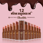 Buy Blue Heaven Cookie & Crush Matte Lipstick for Women, Long lasting lipstick, Enriched with Cocoa Butter & Rosehip oil, Softening and Nourishing Lipstick - Dark Chocolate, 3.4 gm - Purplle