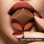 Buy Blue Heaven Cookie & Crush Matte Lipstick for Women, Long lasting lipstick, Enriched with Cocoa Butter & Rosehip oil, Softening and Nourishing Lipstick - Dark Chocolate, 3.4 gm - Purplle
