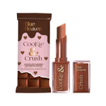 Buy Blue Heaven Cookie & Crush Matte Lipstick for Women, Long lasting lipstick, Enriched with Cocoa Butter & Rosehip oil, Softening and Nourishing Lipstick - Tiramisu Bite, 3.4 gm - Purplle