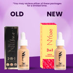 Buy NY Bae 3 IN 1 Serum Foundation - Cool Vanilla 02 (30 ml) | Infused with Primer | Moisturising I Glowing Korean Skin I Celeb Glow | Dewy Makeup | Evens Skin Tone | Ultra Glow - Purplle