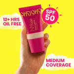Buy NY Bae Truly Matte Foundation - Tan 230 (18ml) | Medium Skin Tone | SPF 50 PA +++ | Everyday Foundation | Sunscreen | Waterproof | Smudgeproof | Oil Control | 12+ Hours Stay | Buildable Coverage | Lightweight - Purplle