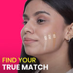 Buy NY Bae Truly Matte Foundation - Beige 120 (18ml) | Fair Skin Tone | SPF 50 PA +++ | Everyday Foundation | Sunscreen | Waterproof | Smudgeproof | Oil Control | 12+ Hours Stay | Buildable Coverage | Lightweight - Purplle