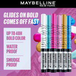 Buy Maybelline Tattoo Play Purple Liquid Eyeliner - Shake, 2.1ml - Purplle