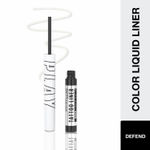Buy Maybelline Tattoo Play White Liquid Eyeliner - Defend, 2.1 ml - Purplle