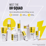 Buy UV Squad Sunscreen Gel Hyaluronic Acid & Pro-Ceramides SPF 50 PA +++ for Hydrated Skin 53 gm - Purplle