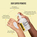 Buy UV Squad Body Sunscreen Lotion SPF 50 PA++++ Niaciamide, Vitamin C & Pro-Ceramides 250 ml - Purplle
