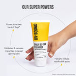 Buy UV Squad Daily De-tan Cleanser with Niacinamide & Vitamin C 100 gm - Purplle