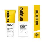 Buy UV Squad Daily De-tan Cleanser with Niacinamide & Vitamin C 100 gm - Purplle