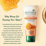 Buy Biotique Bio Honey Gel SOOTHE & NOURISH  Foaming Face Wash (100ml) - Purplle