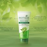 Buy Biotique Fresh Neem Pimple Control Face Wash (150 ml) - Purplle
