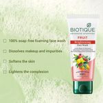 Buy Biotique Fruit Brightening Face Wash 100Ml - Purplle