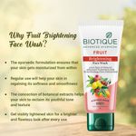 Buy Biotique Fruit Brightening Face Wash 100Ml - Purplle