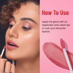 Buy Swiss Beauty Shine & Plump Lip Gloss 06 Wine it up 4 gm - Purplle