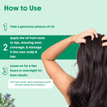 Buy Aravi Organic Rosemary Lavender Hair Oil for Healthy Scalp & Hair Roots | 100% Pure & Natural | Promotes Hair Growth & Controls Hair Fall | Nourishing & Lightweight | For Men & Women – 200 ml - Purplle
