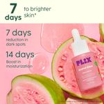 Buy PLIX 10% Vitamin C Guava Face Serum for Skin Brightening, Clear, Glowing & Even toned complexion | with Hyaluronic acid & Pentavitin, for Women & Men| For Dry, Combination, Oily skin| 20ml (Pack of 1) - Purplle