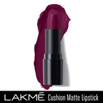 Buy Lakme Cushion Matte Lipstick, Purple Diamond, 4.5 gm - Purplle