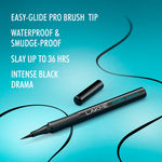 Buy Lakme Eyeconic Pro Brush Liner, Black, 1.2 ml - Purplle