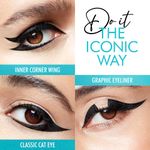 Buy Lakme Eyeconic Pro Brush Liner, Black, 1.2 ml - Purplle