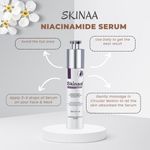 Buy Skinaa Niacinamide Face Serum for Acne Prone Skin & Oily Skin | Alpha Arbutin | Centella Asiatica and Zinc PCA | Brightens Skin Tone | for All Skin Type | Reduce Dark Spots | For Men & Women | 30 ml - Purplle