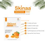 Buy Skinaa Brightening Sheet Mask | Illuminate with Citrus Reticulata Peel Extract & Niacinamide - Face Sheet Masks for Women & Men 18 gm (BRIGHTENING SHEET MASK) - Purplle