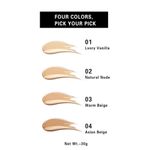 Buy TEEN.TEEN RADIANT SERUM BB CREAM FOUNDATION - NATURAL NUDE/02, 30gm - Purplle